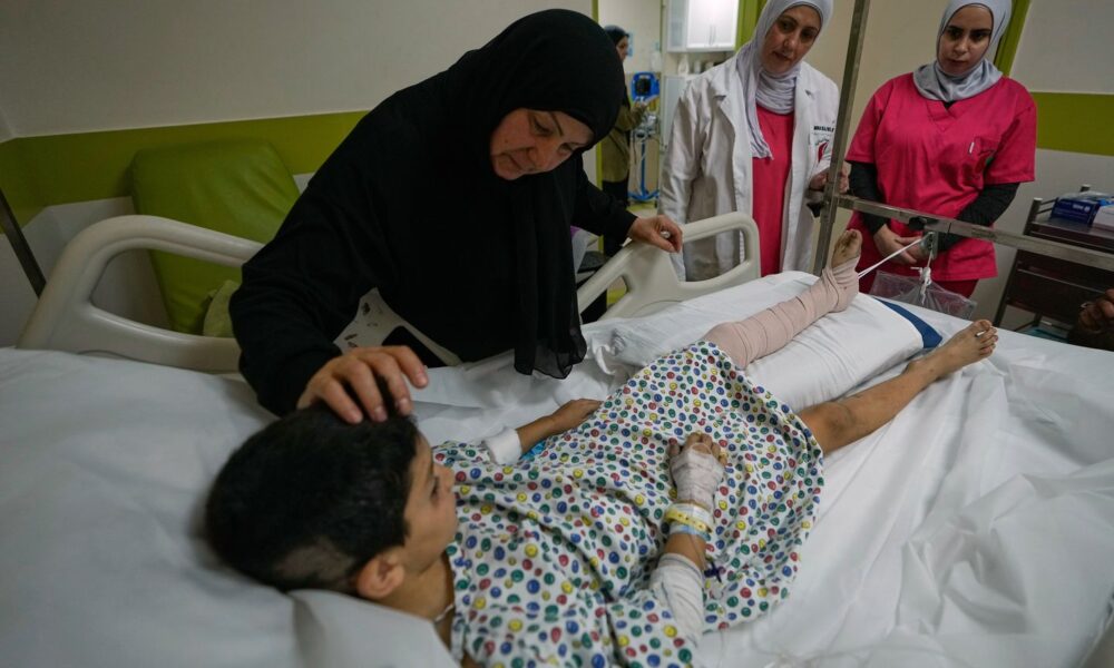 Israeli airstrikes on a village in southern Lebanon kill 12 people, including 2 children